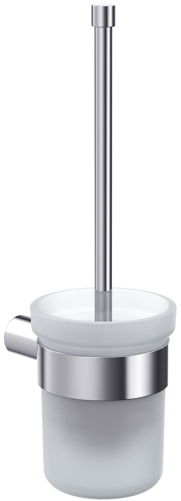 Opal Tuvalet Fırçalık (buzlu Cam) Krom