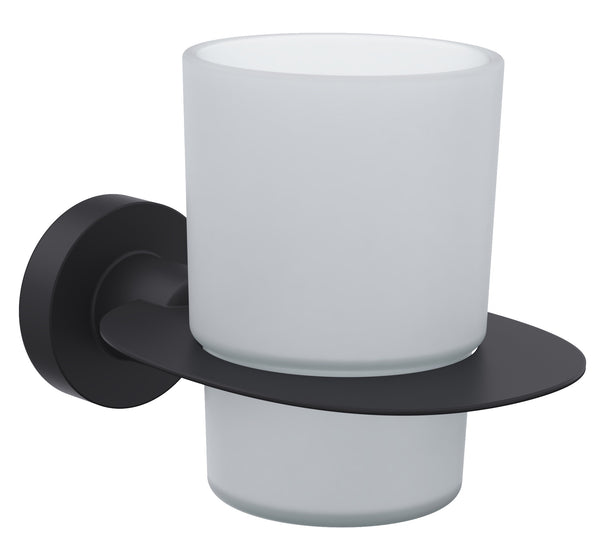 Master Diş Fırçalık (buzlu Cam) Mat Siyah