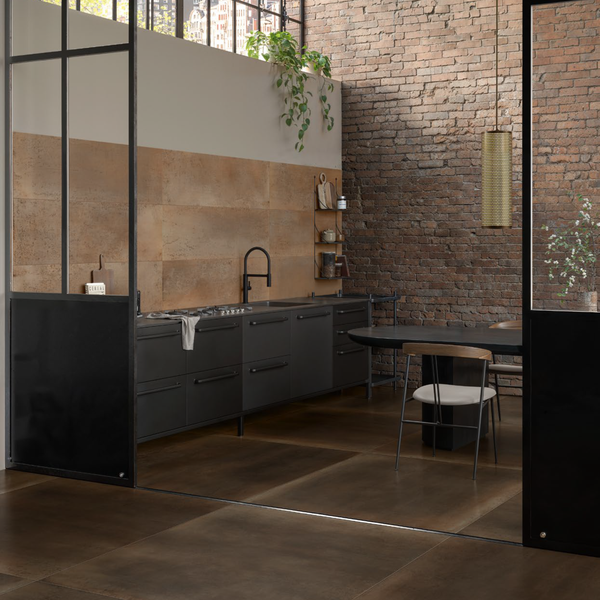 Villeroy & Boch Metalcraft Serisi 60 x 120 cm Steel