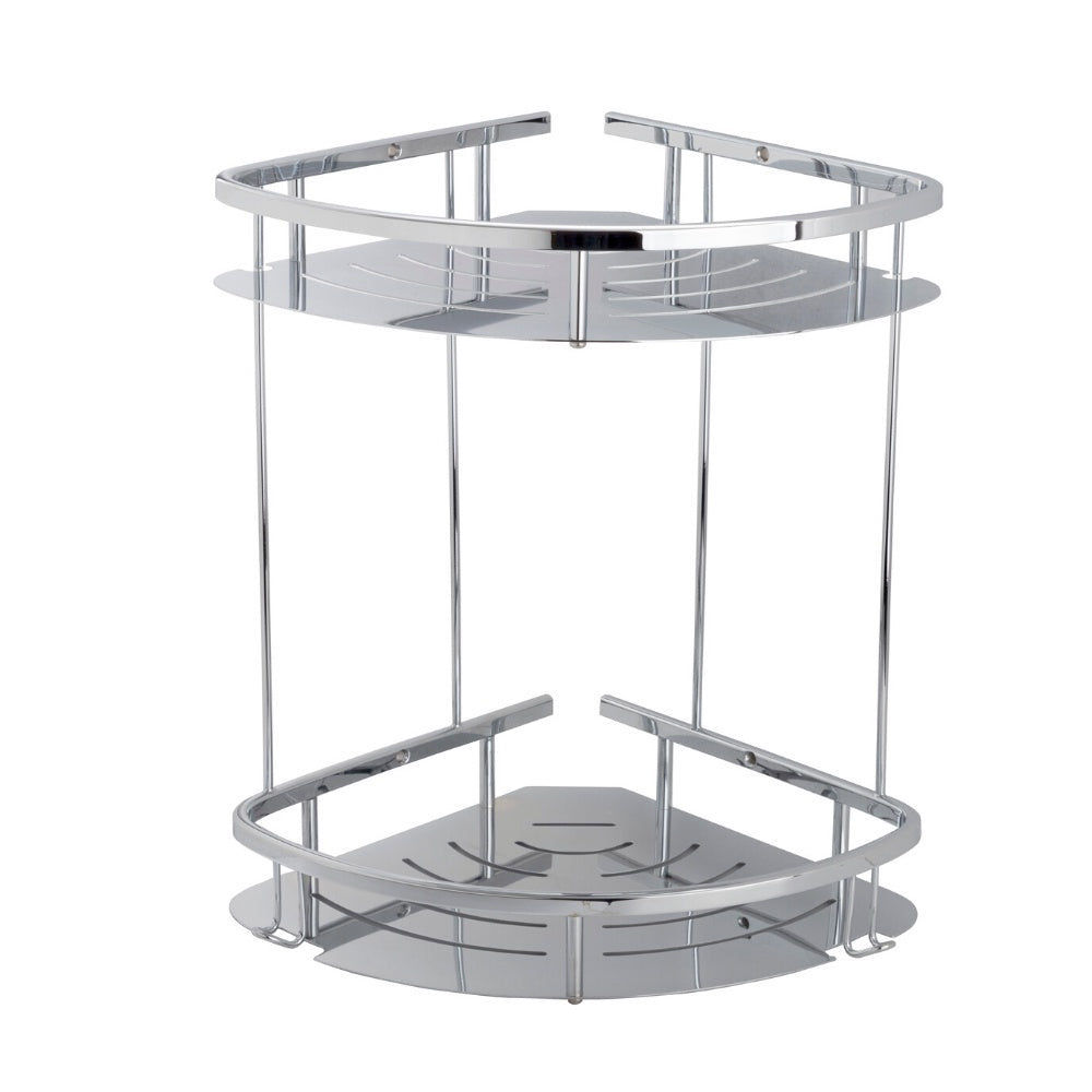 Duş Malzemelik/şampuanlık İkili 180x180 Krom