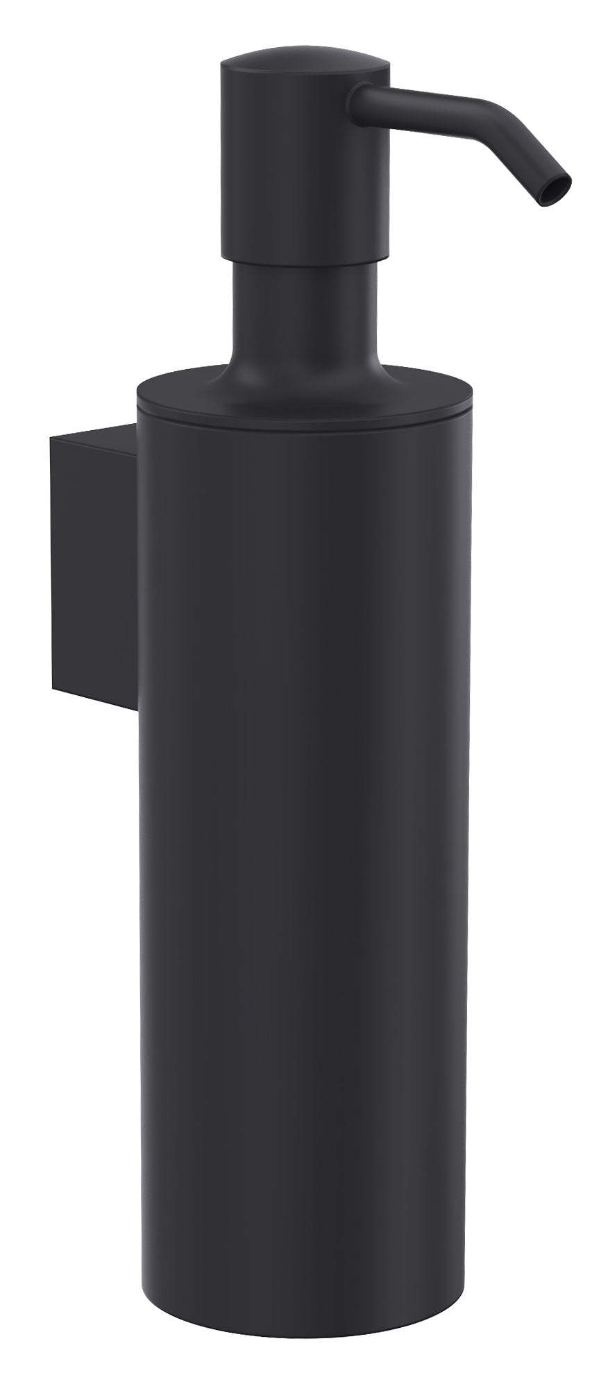 Sıvı Sabunluk, Duvardan 200 Ml Mat Siyah