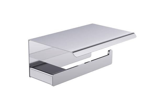 Moon Tuvalet Kağıtlık,etajerli Krom