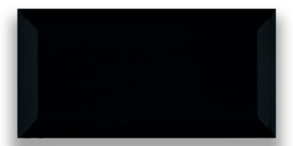 Art Mosaic Metro 10x20 / 4”x8” Black Glossy Duvar Karosu