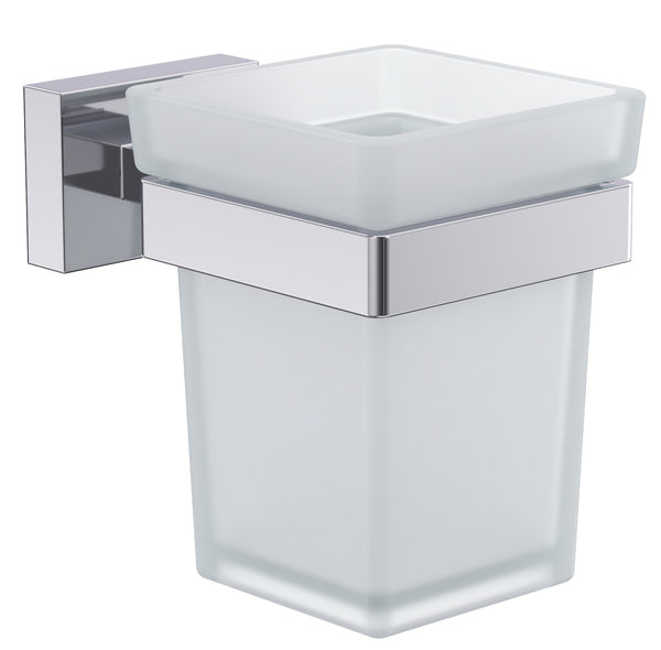 Prime Diş Fırçalık (buzlu Cam) Krom