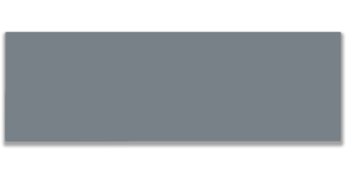 Art Mosaic Flat 10x40 / 4”x16” Grey Matt Duvar Karosu