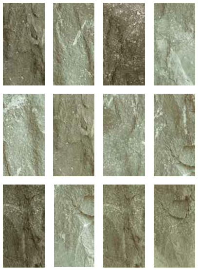 Art Mosaic Slate 12,5x25 / 5”x10” Matt  Havuz Porseleni