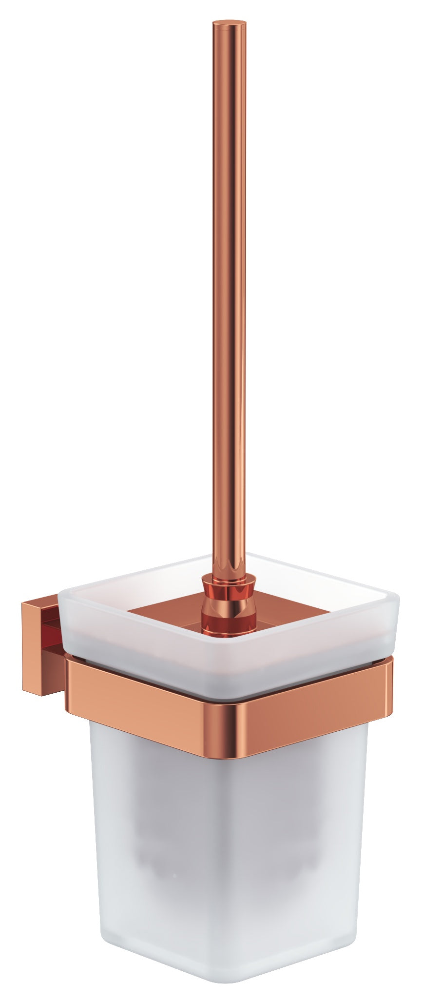 Prıme Tuvalet Fırçalık (buzlu Cam) Rose