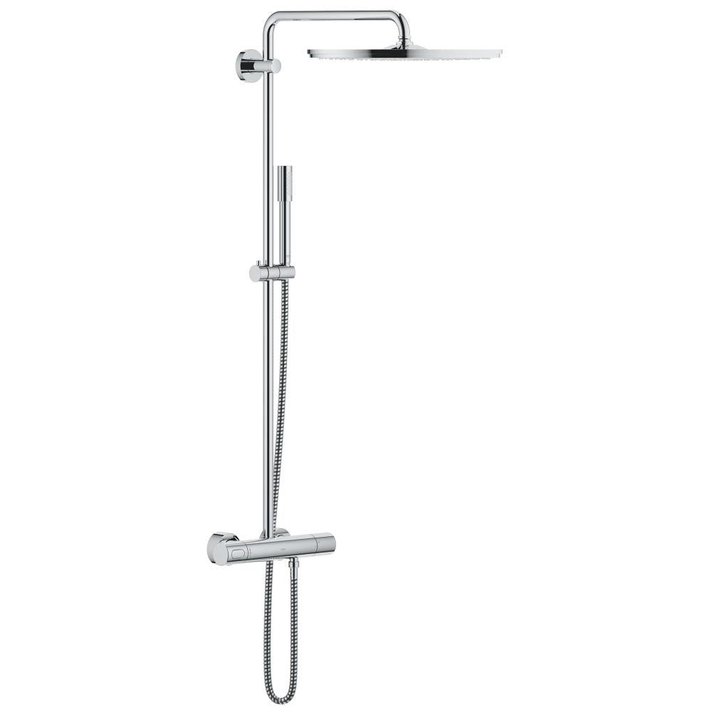 Grohe Rainshower System 400 Duvara Monte Termostatik Bataryalı Duş Sistemi 27174001