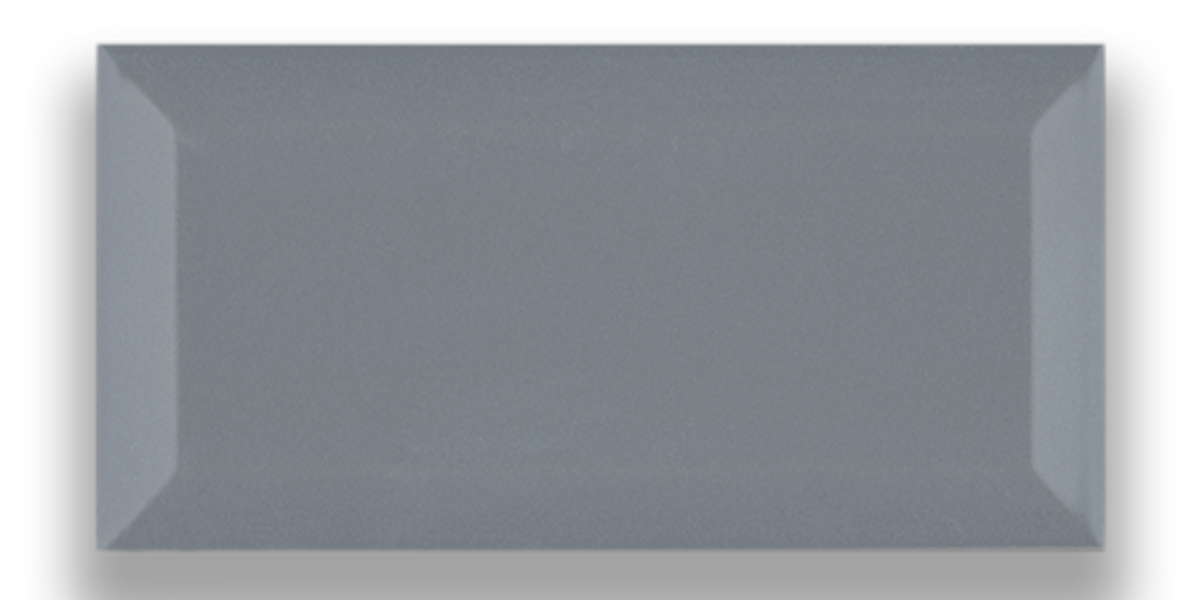 Art Mosaic Metro 10x20 / 4”x8” Grey Glossy Duvar Karosu