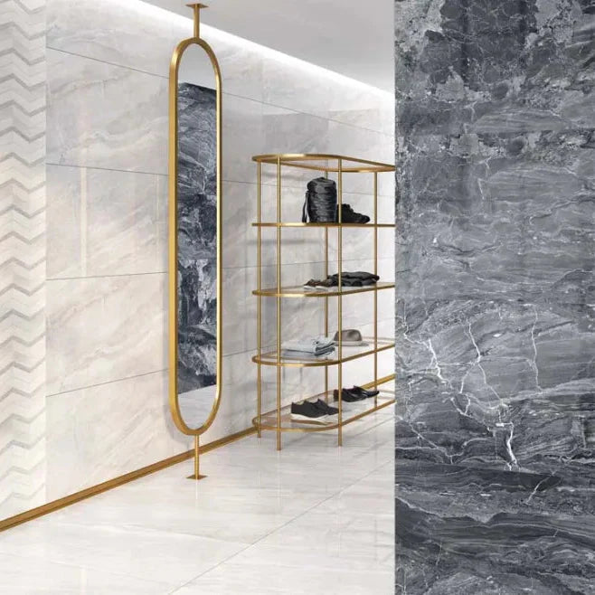 Villeroy & Boch Timbre Serisi 24 x 31 cm Dark Grey Mosaic-1