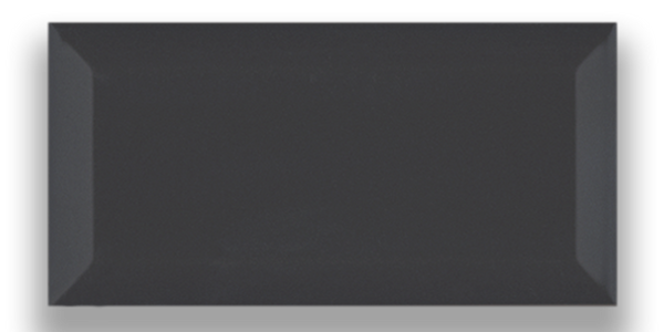 Art Mosaic Metro 10x20 / 4”x8” Dark Grey Matt Duvar Karosu