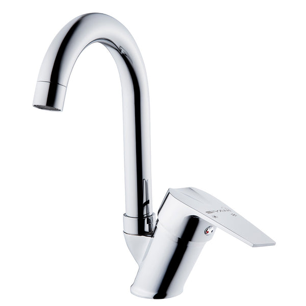 Siyam Defne Kuğu Lavabo Bataryası, Krom