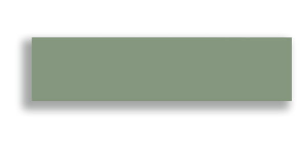 Art Mosaic Flat 7,5x30 / 3"x12" Sage Matt Duvar Karosu