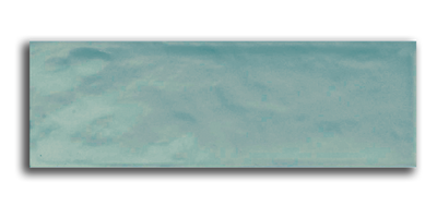 Art Mosaic Bumpy 10x30 / 4”x12” Aqua Glossy Duvar Karosu