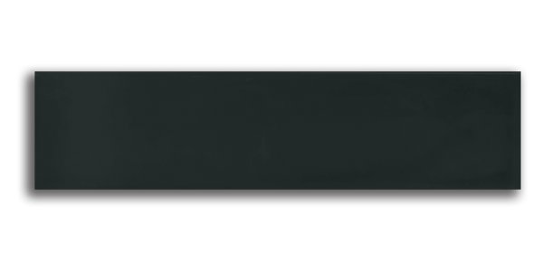 Art Mosaic Bumpy 7,5x30 / 3"x12" Black Matt Duvar Karosu