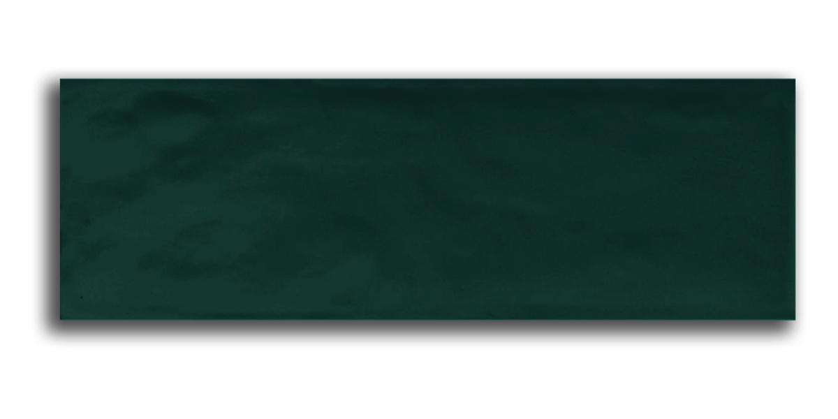 Art Mosaic Bumpy 10x30 / 4”x12” Verde Glossy Duvar Karosu