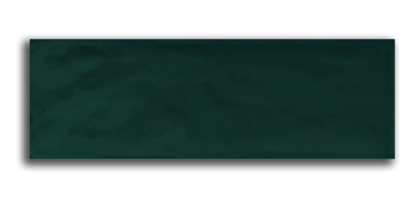 Art Mosaic Bumpy 10x30 / 4”x12” Verde Glossy Duvar Karosu