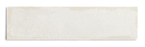 Art Mosaic Flat 7,5x30 / 3"x12" White Glossy Duvar Karosu