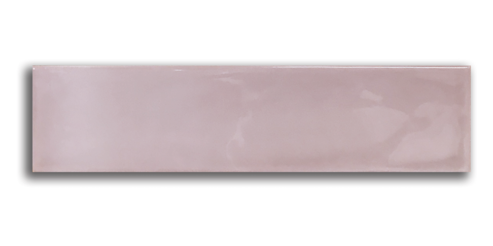 Art Mosaic Bumpy 7,5x30 / 3"x12" Rose Glossy Duvar Karosu