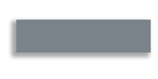 Art Mosaic Flat 7,5x30 / 3"x12" Grey Glossy Duvar Karosu