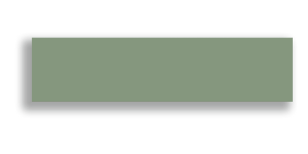 Art Mosaic Flat 7,5x30 / 3"x12" Sage Glossy Duvar Karosu