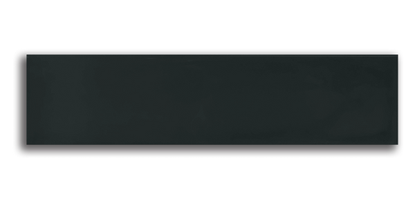 Art Mosaic Bumpy 7,5x30 / 3"x12" Black Glossy Duvar Karosu