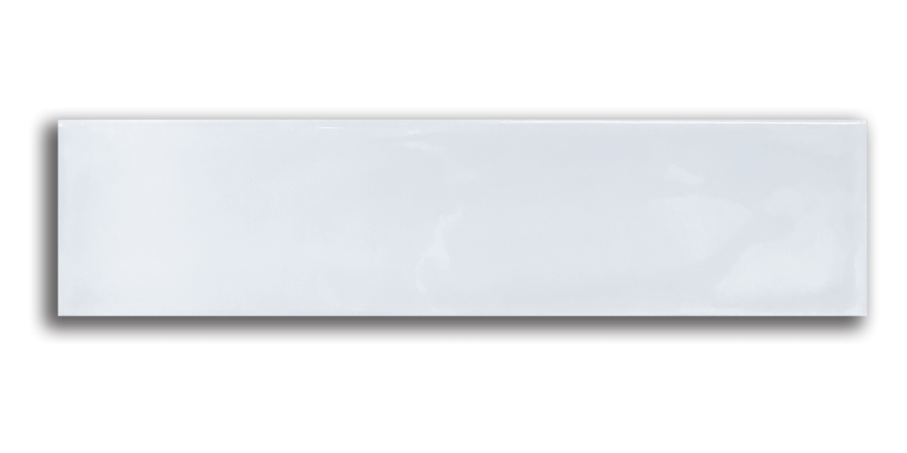 Art Mosaic Bumpy 7,5x30 / 3"x12" White Glossy Duvar Karosu