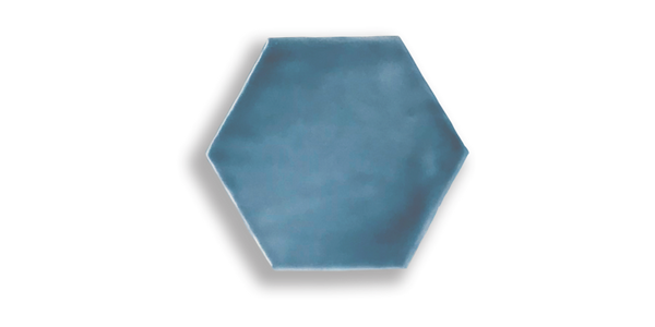 Art Mosaic Artisan Hexagon 15x17 / 6"  Ocean Glossy Duvar Karosu