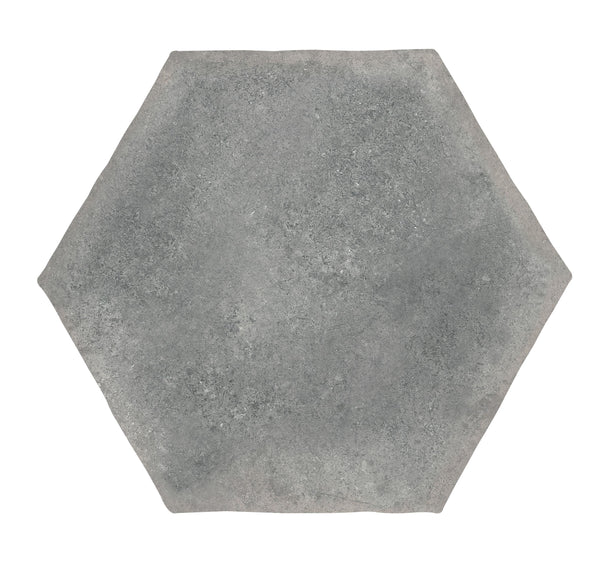 Art Mosaic Antic Hexagon 15x17 / 6"  Grey Glossy Duvar Karosu