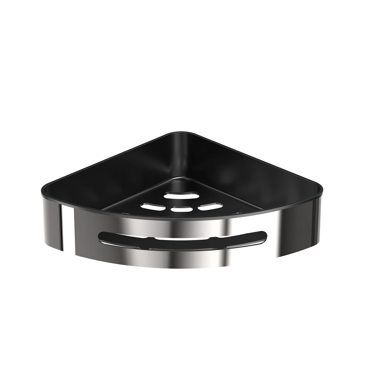 Duş Malzemelik/şampuanlık, Köşe 20x20 Cm Parlak P. Çelik