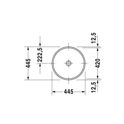 Duravit Architec Lavabo 420 Mm 0319420000 - 2