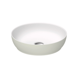 Duravit Sivida DuroCast® Çanak Lavabo Ø 40 cm,Çift Renk Beyaz / Yeşil - 1