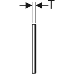 Geberit kör kapak Sigma: Beyaz - 4