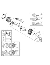 Grohe Allure Brilliant Ankastre Banyo/Duş Bataryası - 24279000 - 2