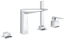 Grohe Allure Brilliant Dört Delikli Küvet Bataryası - 29405000 - 1