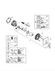 Grohe Allure Brilliant Private Collection Ankastre Banyo/Duş Bataryası - 24426000 - 2