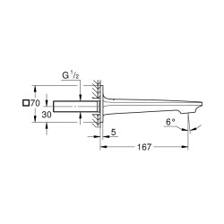 Grohe Allure Çıkış Ucu - 13264001 - 1