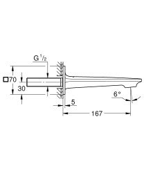 Grohe Allure Çıkış Ucu - 13264DL1 - 4