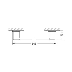 Grohe Allure Havluluk - 40341000 - 2