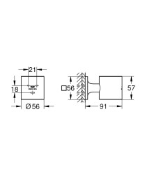 Grohe Allure Sabunluk Tutacağı - 40278GN1 - 3