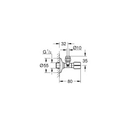 Grohe Ara Musluk 1/2' - 22037000 - 2