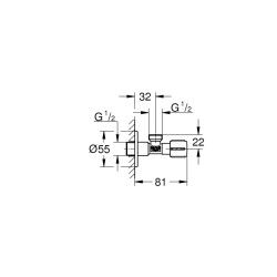 Grohe Ara Musluk 1/2' - 22041AL0 - 2