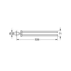 Grohe Atrio Havluluk - 40308Da3 - 2