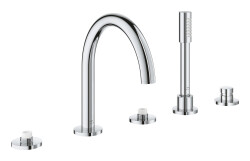 Grohe Atrio Private Collection 5 Delikli Küvet Bataryası - 25224000 - 1