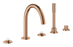 Grohe Atrio Private Collection 5 Delikli Küvet Bataryası - 25224DA0 - 1