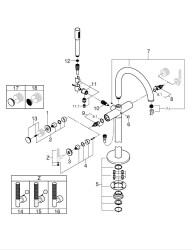 Grohe Atrio Private Collection Banyo Bataryası - 25227DC0 - 2