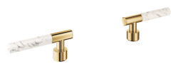 Grohe Atrio Private Collection Sticks Made From White Attica Caesarstone Material - 48458GL0 - 1