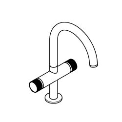 Grohe Atrio Private Collection Tek Delikli Lavabo Bataryası 1/2' L-Boyut - 21138000 - 2
