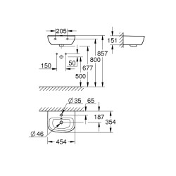 Grohe Bau Ceramic - 39424000 - 2