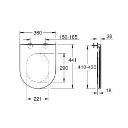 Grohe Bau Ceramic - 39913000 - 2